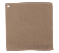 Essuie-main oeillet Winkler Curl Marron 50x50 cm
