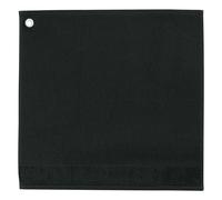 Essuie-main oeillet Winkler Curl Noir 50x50 cm