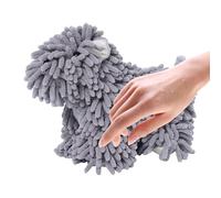 Essuie-main pour salle de bain - Tissu Ménager Accrochable Motif Dessin Animé | Essuie-Main Bain Petit Chien | Pour Maison Hôtel Dortoir Salle de Bain Douche Location de Vacances Cadeau Pendaison de