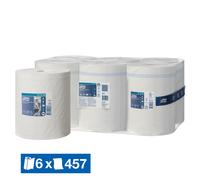 Essuie-mains bobines à dévidage central Tork Plus M2, lot de 6