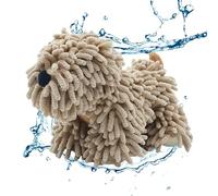 Essuie-mains en forme de chien - Tissu Chenille Doux Et Séchage Rapide - Pouf De Séchage Mains En Forme De Chien Mignon,Pour Femme Homme Enfant Famille Invité Cuisine Salle De Bain Voiture Maison Hôte