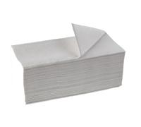 Essuie-mains en pure ouate blanc 2 plis carton de 3750 feuilles 169814