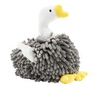 Essuie-mains en tissu absorbant - 22 x 20 x 10 cm - Motif boule de canard - Serviettes de cuisine avec boucle de suspension - Design mignon - Pour salle de bain, cuisine, hygiène personnelle