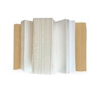 Essuie-Mains Papier 3 Plis Z - Lot de 3750 Feuilles - Pliage en Z - Haute Absorption, Douceur et Résistance - Essuie-Mains Écoresponsables pour Distributeur - Usage Pro & Maison