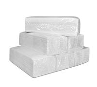 Essuie-Mains Pliage en Z - Lot de 900 Feuilles en Papier Essuie Mains (6 x 150)