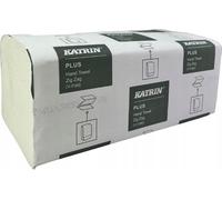 Essuie-mains plié Z-Z Katrin Plus, 1 pli, cellulose, 22,9x21,3 cm, blanc, 4000 pièc., (402161)
