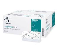 Essuie-mains Pliée en V Papernet Dissolve Tech 411169 - 3150 Serviettes Jetables 2 Plis