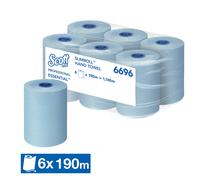 Essuie-mains rouleaux Scott Essential Slimroll, lot de 6 de 190 m