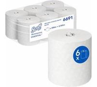 Essuie mains scott max 350m blanc colis de 6 rouleaux Kimberly Clark