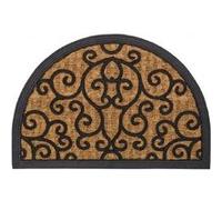 Essuie-pieds Arabesque 60 cm Noir G