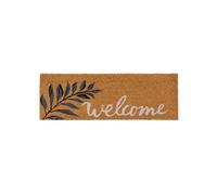 Essuie-pieds en PVC et fibres de coco Welcome 75 x 25 cm