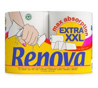 Essuie-tout Extra XXL 2 plis blanc, 1 rouleau XXL = 3 rouleaux standard, 2 rouleaux