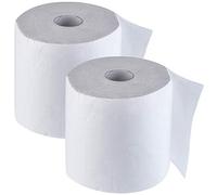 Essuie-tout KADAX, 2 épaisseurs, papier essuie-tout 100% cellulose, essuie-tout, gaufré, essuie-tout, rouleau ménager pour le nettoyage, papier toilette, papier ménager, blanc (2,60 m)