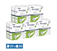 Essuie-tout Lucart Eco 2 épaisseurs, colis de 20 rouleaux