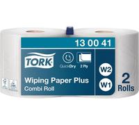 Tork TORK Jeu de serviettes en papier multi-usages résistantes 2 pièces, Type: W Quantité:2