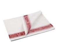 Essuie-verres Toile de Lin 76 x 51 cm - Plusieurs Couleurs - Vogue - RougeToile de Lin