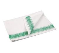 Essuie-verres Toile de Lin 76 x 51 cm - Plusieurs Couleurs - - VertToile de Lin
