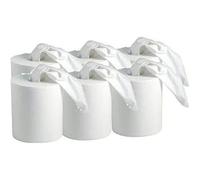 ESSUYAGE PAPIER BOBINE ESSUIE MAIN BLANCHE PURE OUATE 450 F - PAQUET DE 6 bobines