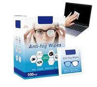 Essuyer l'objectif - 100pcs Streak Nettoyer Lunes | Luches d'écran anti-brouillard Lentins de spectacle Nettoyant idéal pour les lunettes, écrans et soins optiques quotidiens