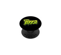 EST. 1972 Fun Graffiti Style Rétro 1972 Anniversaire Design PopSockets PopGrip Adhésif
