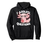 Est-ce qu'Axolotl Pose des Questions sur Cute Axolotl Sweat à Capuche
