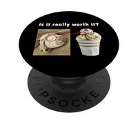 Est-ce Que ça Vaut Vraiment la Peine d'être Silly Seal Meme PopSockets PopGrip Adhésif