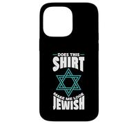 est-ce que ce motif me fait passer pour un design juif ? Coque pour iPhone 14 Pro Max