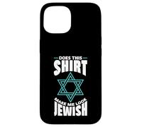 est-ce que ce motif me fait passer pour un design juif ? Coque pour iPhone 15