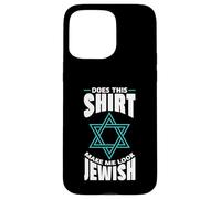 est-ce que ce motif me fait passer pour un design juif ? Coque pour iPhone 15 Pro Max
