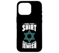 est-ce que ce motif me fait passer pour un design juif ? Coque pour iPhone 16 Pro