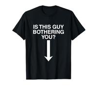 Est-ce Que ce Type Vous embête Arrow Unhinged Funny Gen Z Meme T-Shirt Graphique avec Valeur
