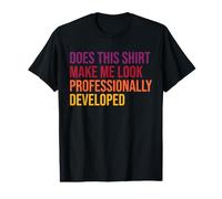 Est-ce Que Cela me Donne l'air drôle et développé T-Shirt Graphique avec Valeur