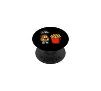 Est-ce Que C'est toi Mon frère ? Frites drôles PopSockets PopGrip Adhésif