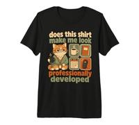 Est-ce Que Cette Chemise me Donne Un Look Professionnel T-Shirt Haut de Gamme