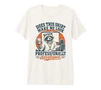 Est-ce Que Cette Chemise me Donne Un Look Professionnel T-Shirt Haut de Gamme