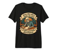 Est-ce Que Cette Chemise me Donne Un Look Professionnel T-Shirt Haut de Gamme