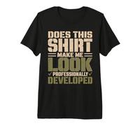Est-ce Que Cette Chemise me Donne Un Look Professionnel T-Shirt Haut de Gamme