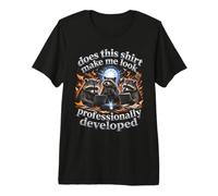 Est-ce Que Cette Chemise me Donne Un Look Professionnel T-Shirt Haut de Gamme
