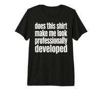 Est-ce Que Cette Chemise me Donne Un Look Professionnel T-Shirt Haut de Gamme