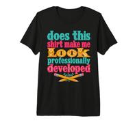 Est-ce Que Cette Chemise me Donne Un Look Professionnel T-Shirt Haut de Gamme
