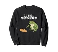 Est-ce Que Cette Grenouille sans Gluten, Sensibilisation Amusante à la maladie cœliaque Sweatshirt