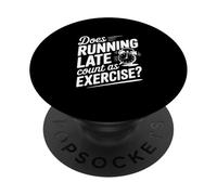 Est-ce Que Courir Tard Compte comme de l'exercice PopSockets PopGrip Adhésif