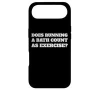 Est-ce Que Courir Un Bain Compte comme de l'exercice ? Entraînement Amusant Coque pour iPhone Air