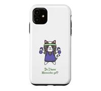 Est-ce Que J'Ai Encore des Meowscles ? Unisexe Cat Lover Workout Fitness Coque pour iPhone 11