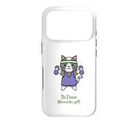 Est-ce Que J'Ai Encore des Meowscles ? Unisexe Cat Lover Workout Fitness Coque pour iPhone 17 Pro