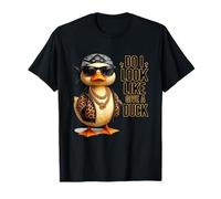 Est-ce Que J'Ai l'air de Donner à Un Canard ? Art Amusant T-Shirt