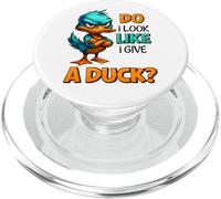 Est-ce que j'ai l'air de donner à un canard un mème drôle PopSockets PopGrip pour MagSafe