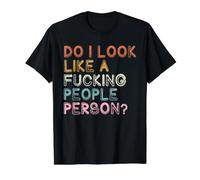 Est-ce Que J'Ai l'air d'un foutu Sarcasme T-Shirt Graphique avec Valeur, Homme, Noir, L