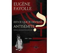 Est-ce que je deviens antisémite ?