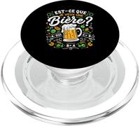 Est-ce Que Je Veux Une bière? Blague Beauf Alcool Humour PopSockets PopGrip pour MagSafe